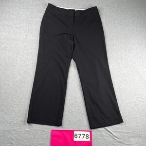 Liz Claiborne Career Petite Short Pants Audra Classic Womens Size 12PS Black